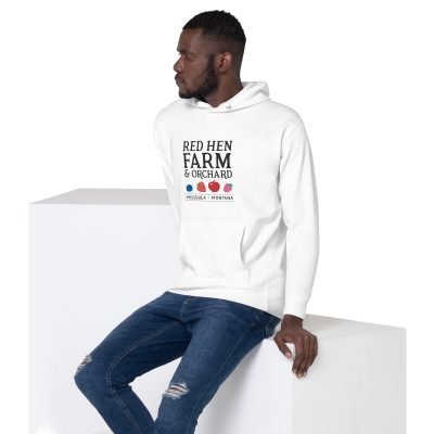 Unisex Red Hen Hoodie - Image 3