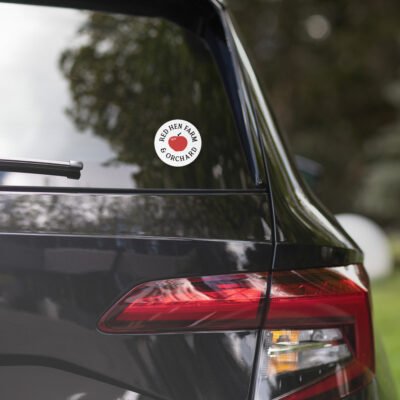 Red Hen Farm Apple Sticker