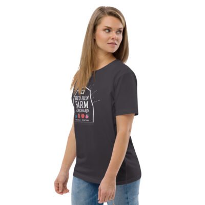 Red Hen Farm Logo Unisex organic cotton t-shirt - Image 21