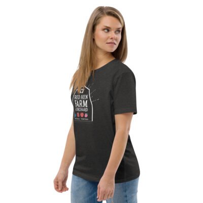 Red Hen Farm Logo Unisex organic cotton t-shirt - Image 13