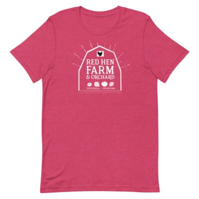 HEATHER RASPBERRY RED HEN FARM SHIRT