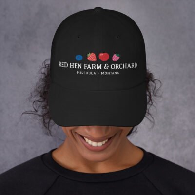 Red Hen Fruit First Dad hat