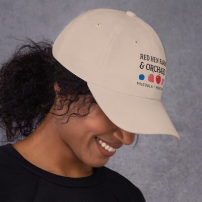 Brown logo Dad hat - Image 3