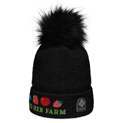 Red Hen Diva pom-pom beanie - Image 3