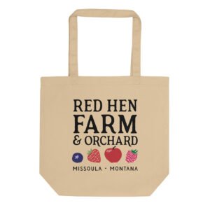 Red Hen Logo Eco Tote Bag