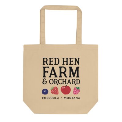 Red Hen Logo Eco Tote Bag
