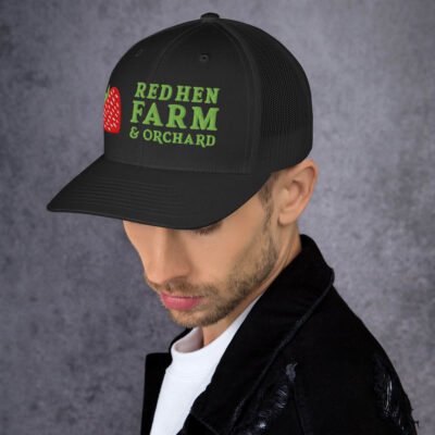 Strawberry Trucker Cap - Image 2