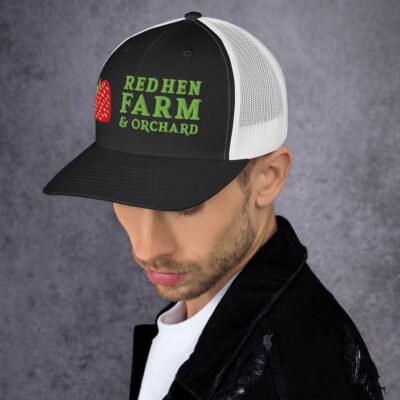 Strawberry Trucker Cap - Image 5