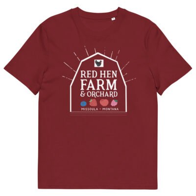 Red Hen Farm Unisex organic cotton t-shirt - Image 3